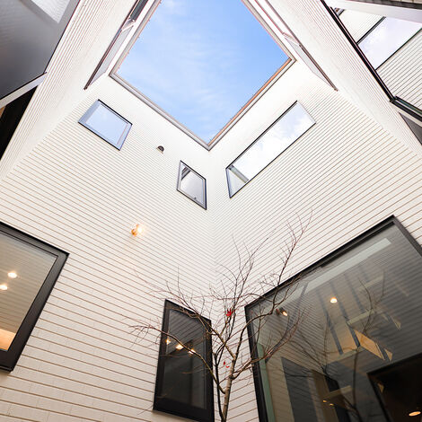 Ｔ House,OSA_中庭 (3)